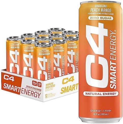 C4 Smart Energy Peach Mango Nectar