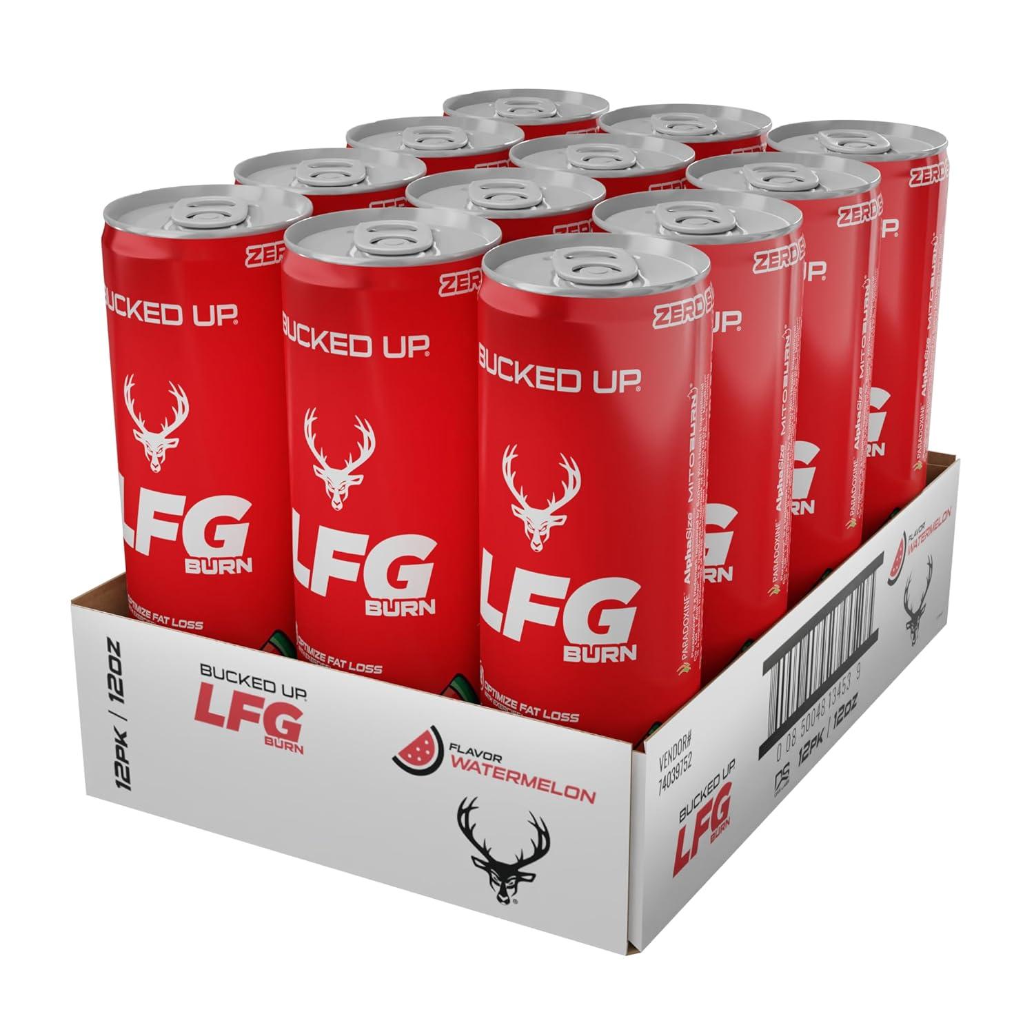 Bucked Up LFG Burn Energy Watermelon