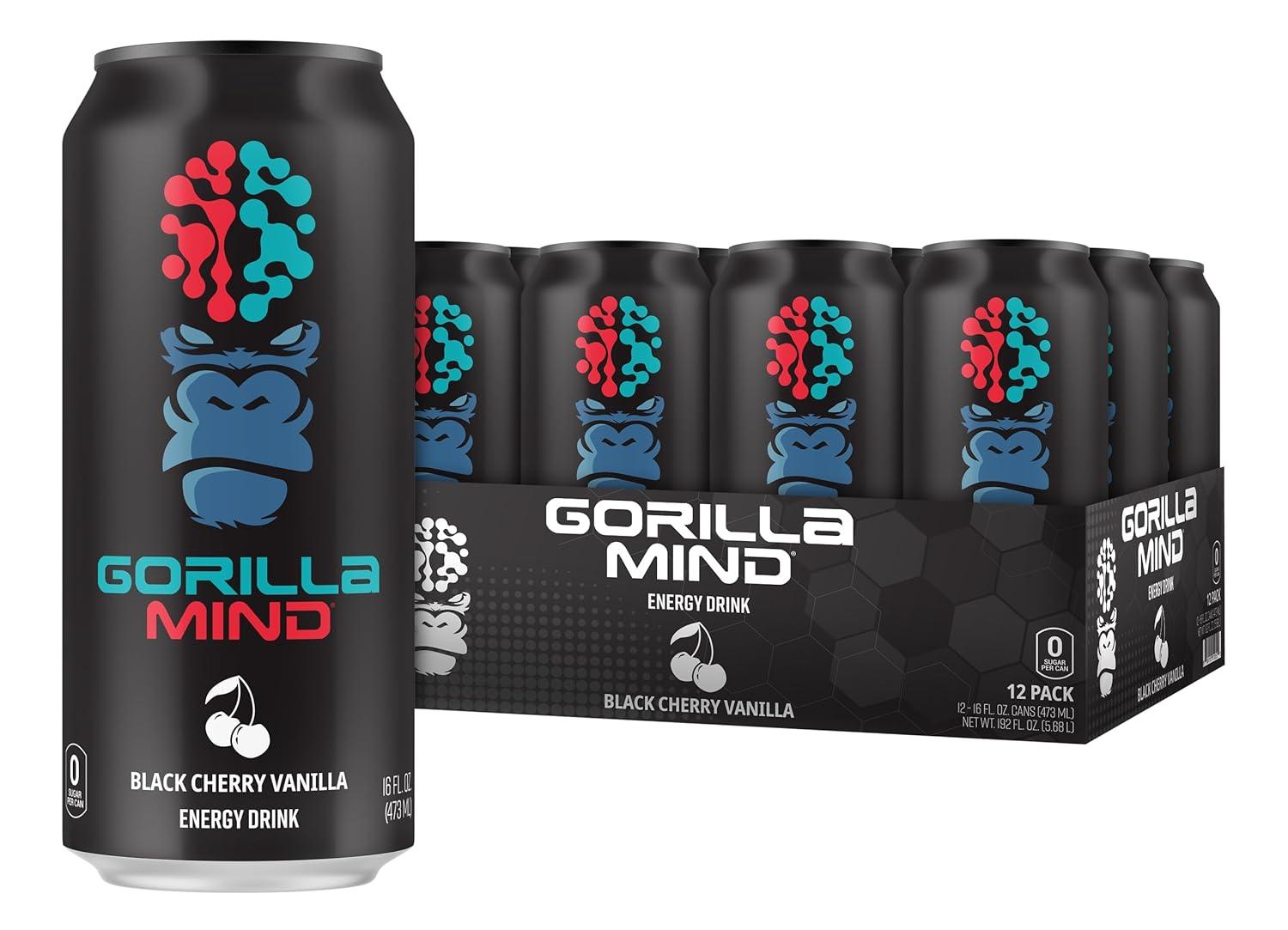 Gorilla Mind Black Cherry Vanilla