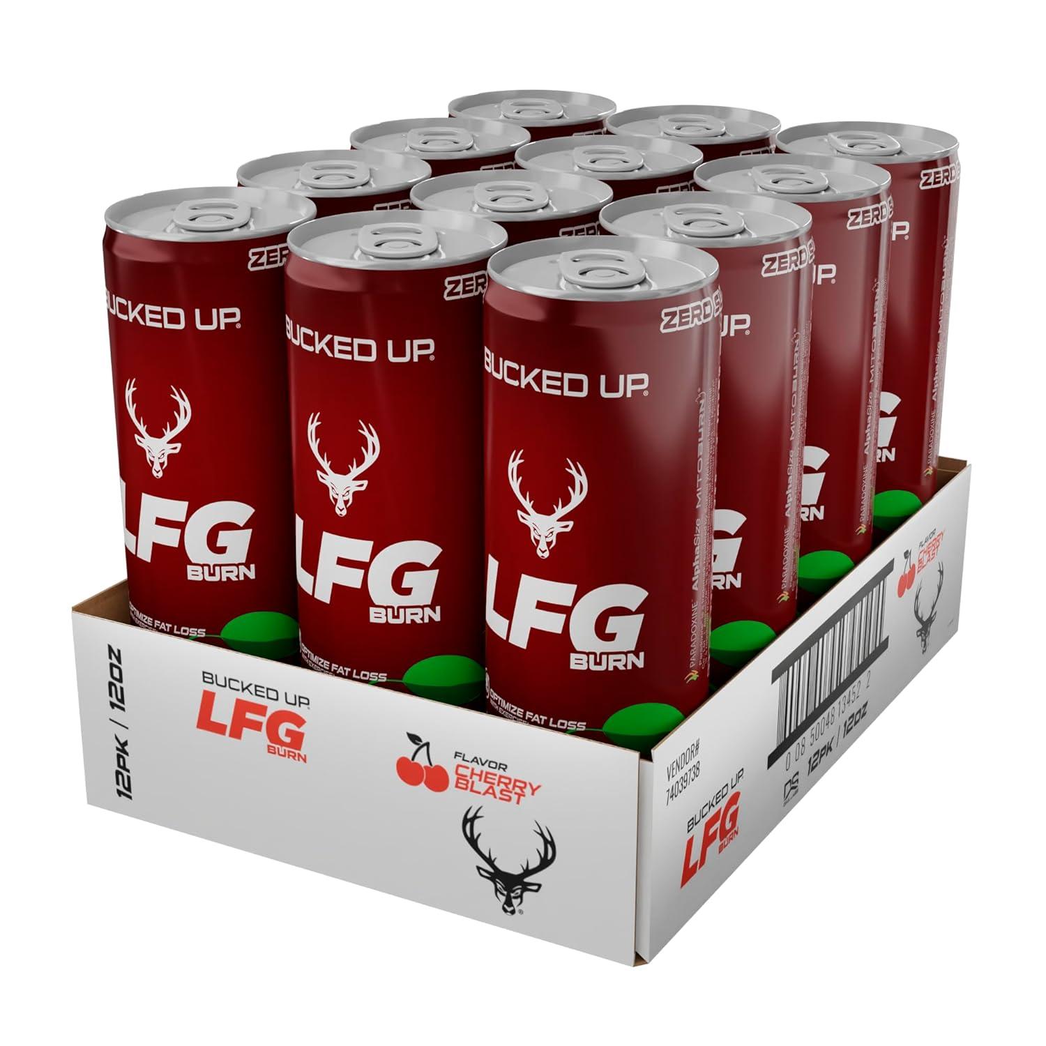 Bucked Up LFG Burn Energy Cherry Blast