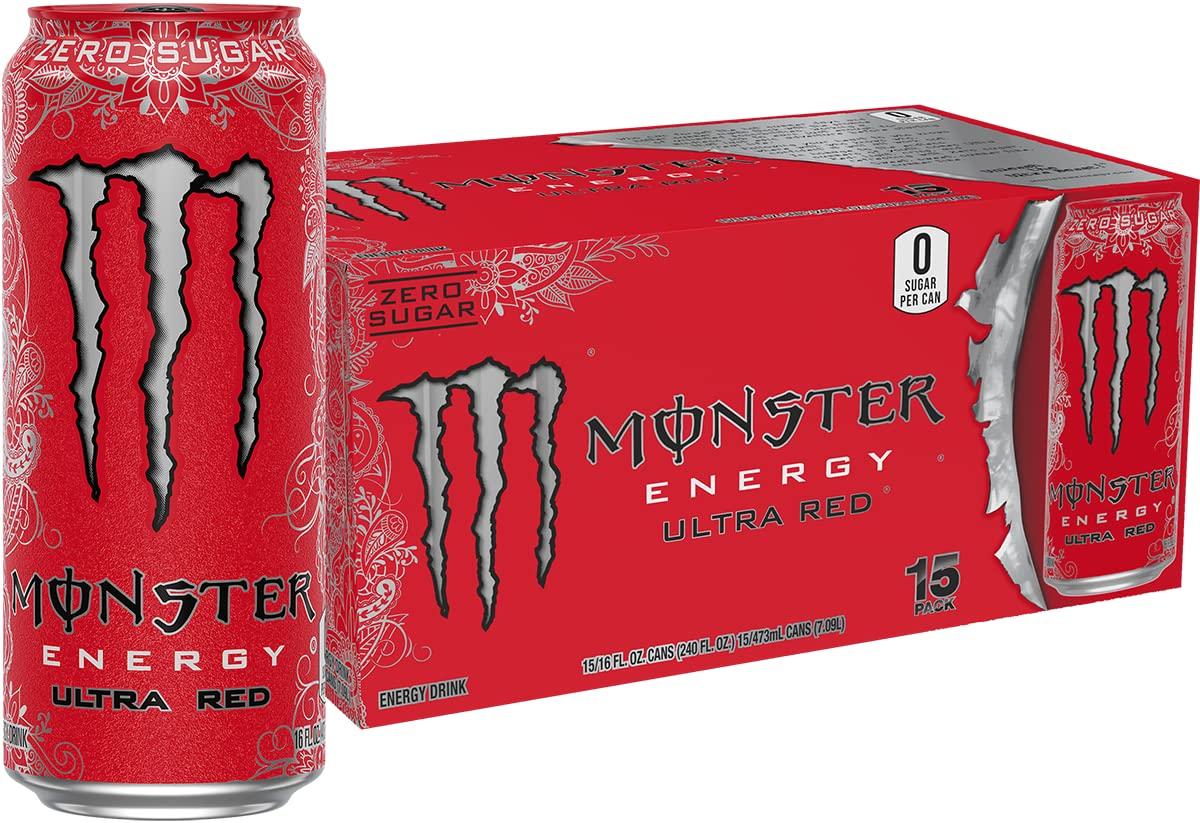 Monster Energy Ultra Red