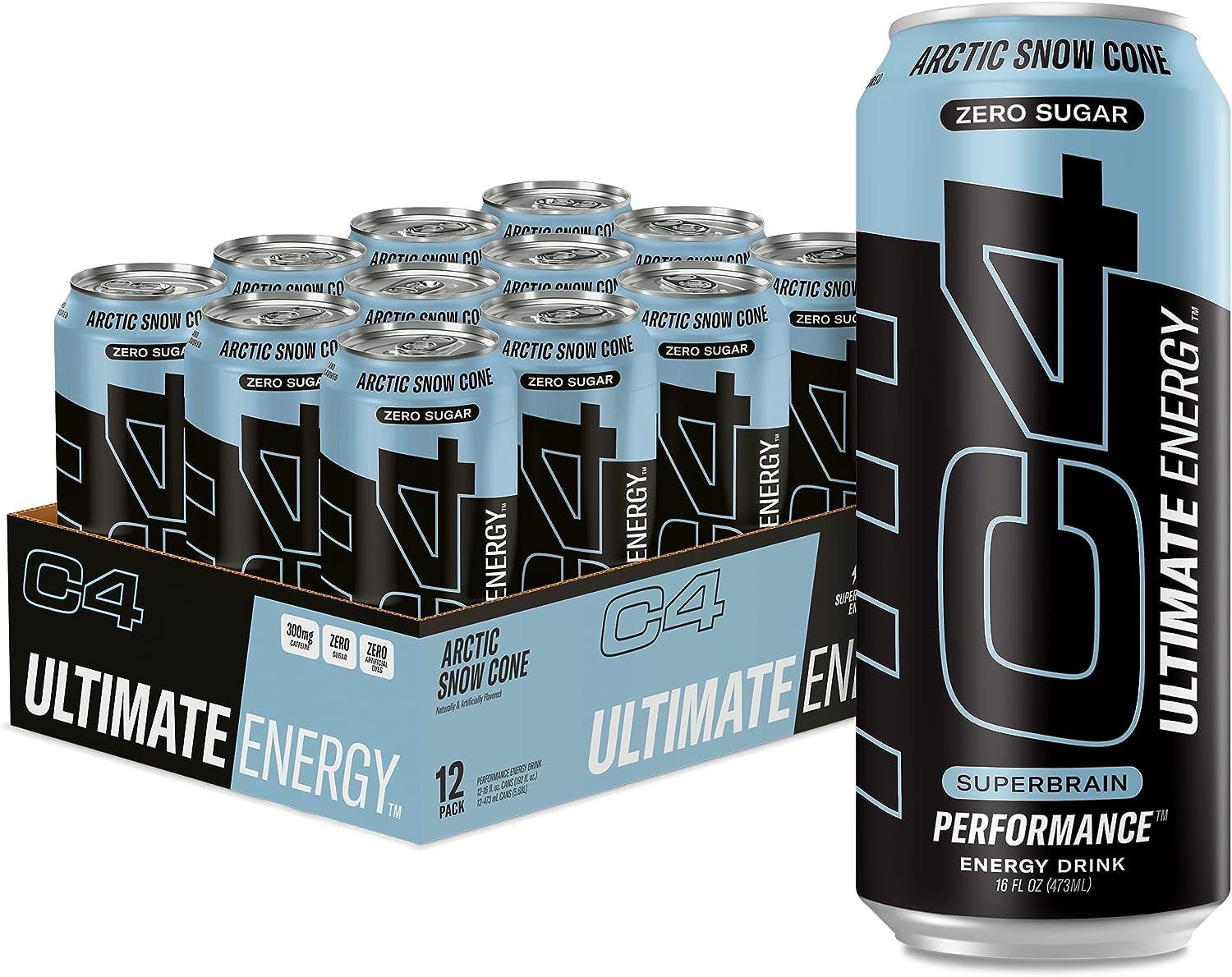 C4 Ultimate Non Carbonated Artic Snow Cone