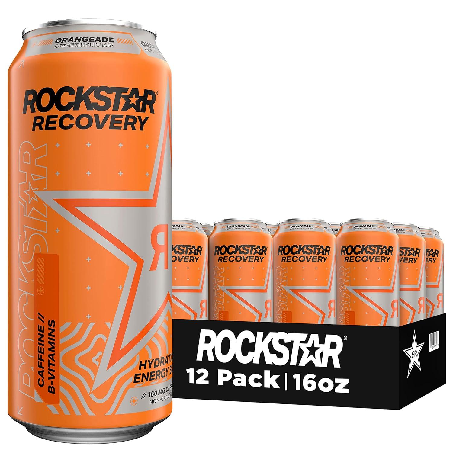 Rockstar Energy Recovery Orangeade