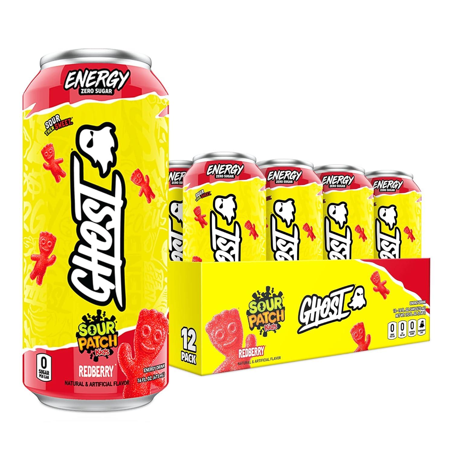 Ghost Sour Patch Kids Redberry