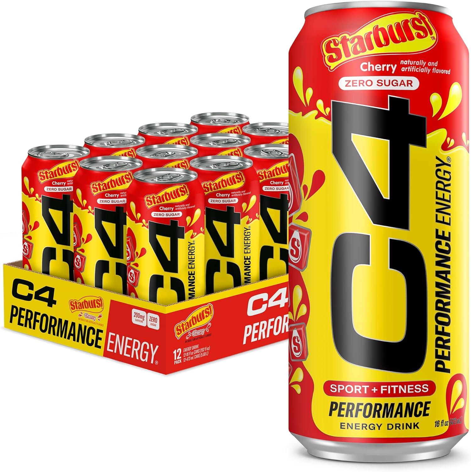 C4 Sport and Fitness Starburst Cherry