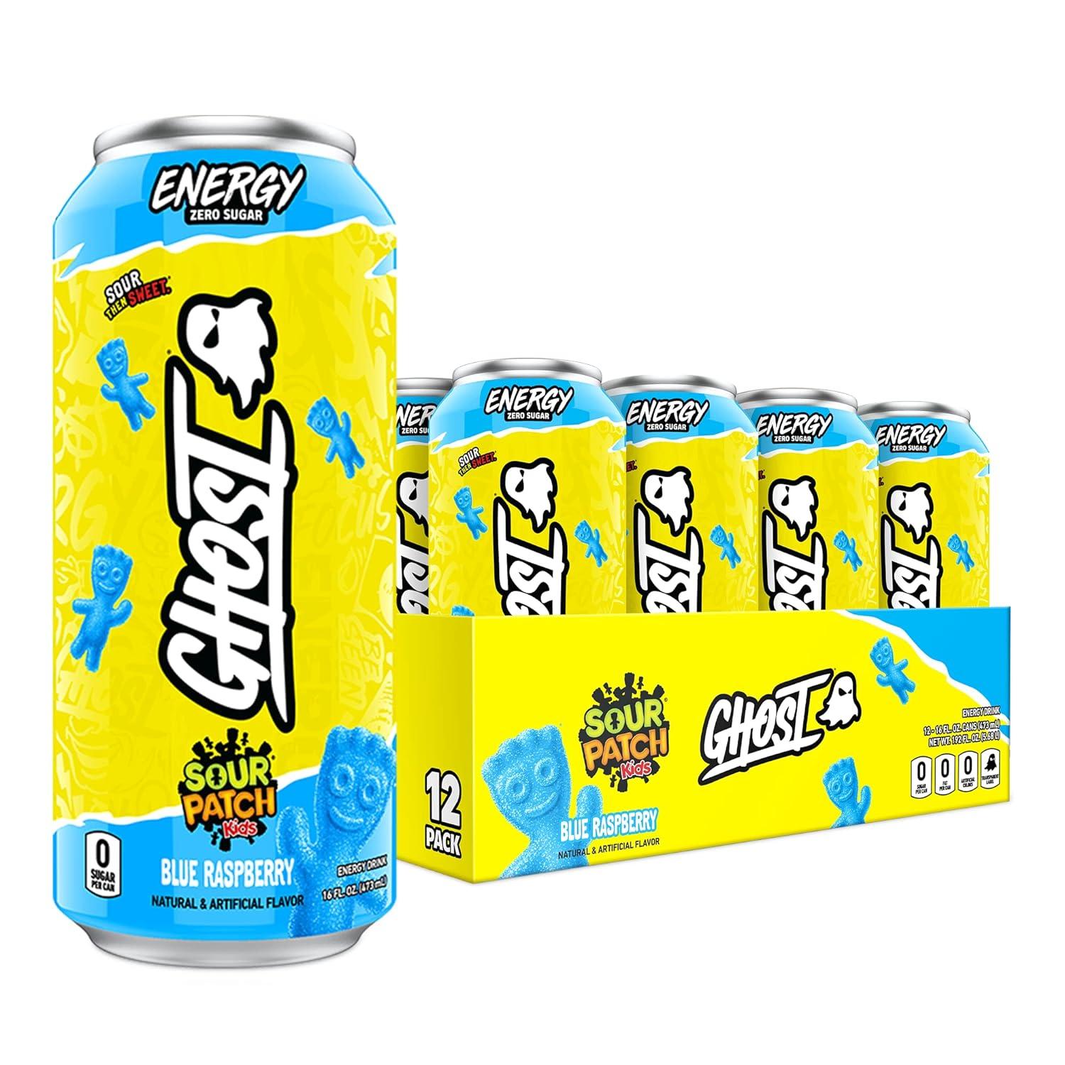 Ghost Sour Patch Kids Blue Raspberry