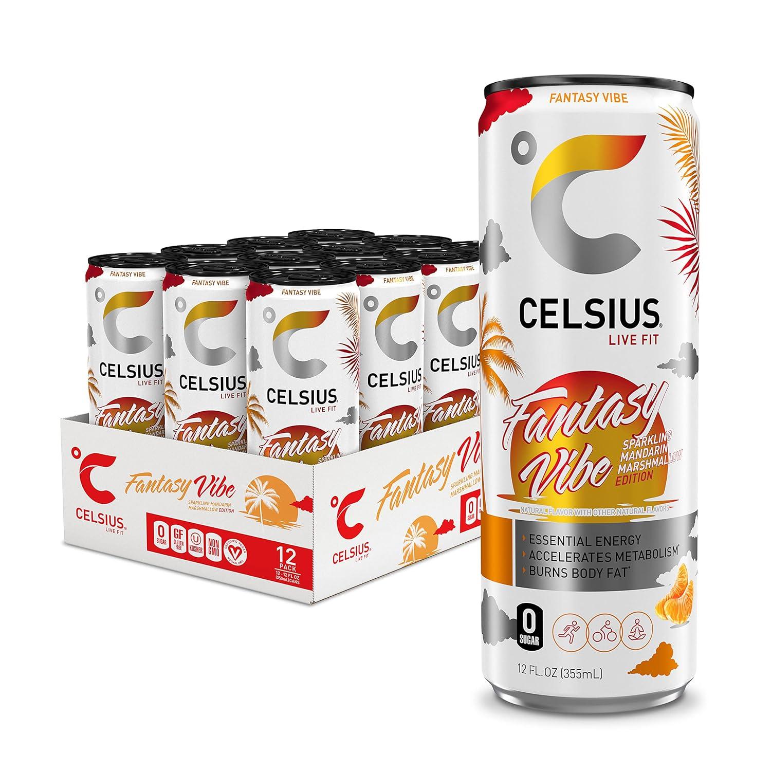 Celsius Functional Sparkling Fantasy Vibe