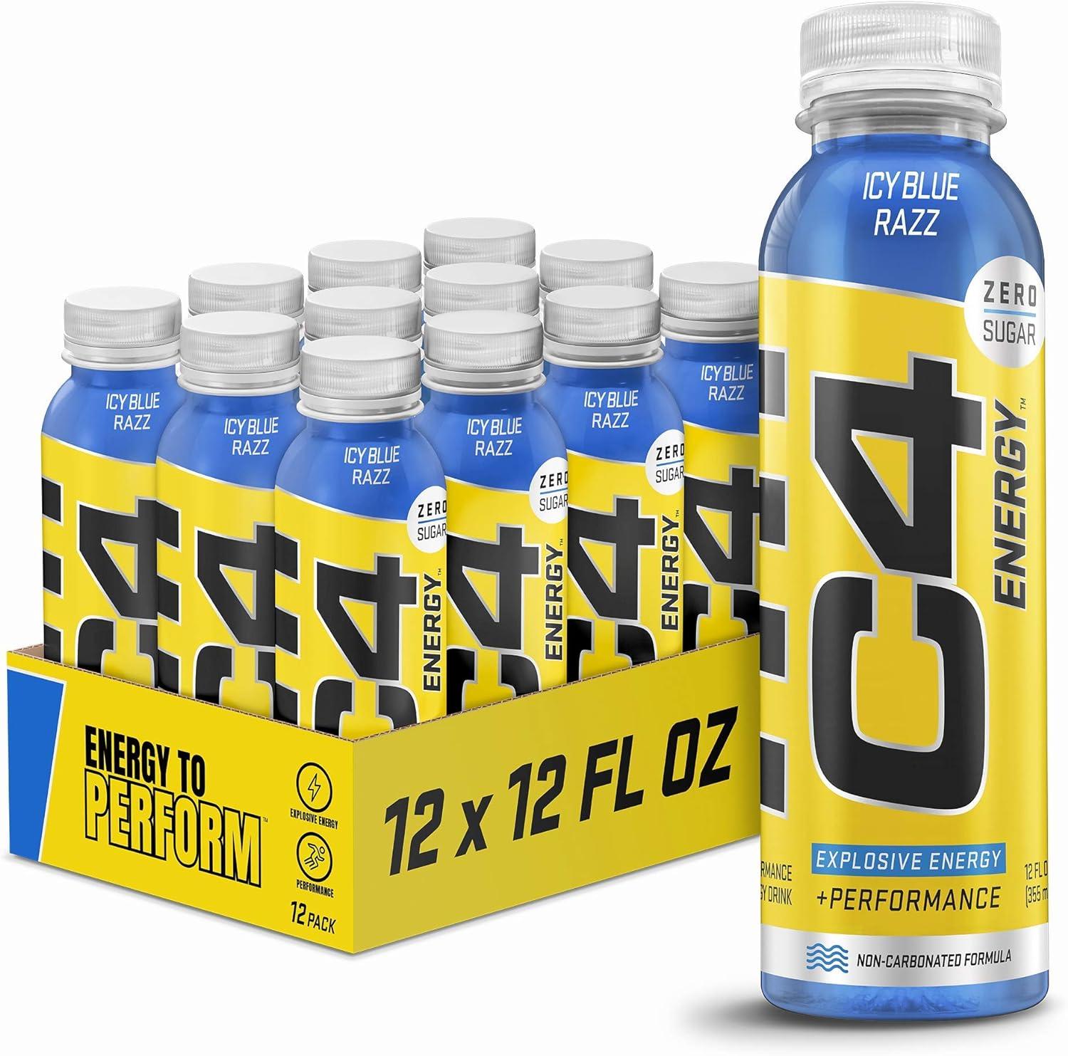 C4 Ultimate Non Carbonated Icy Blue Razz