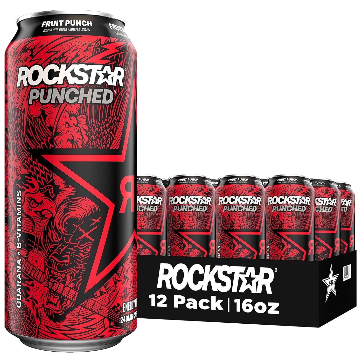 Rockstar Energy Pure Zero Fruit Punch