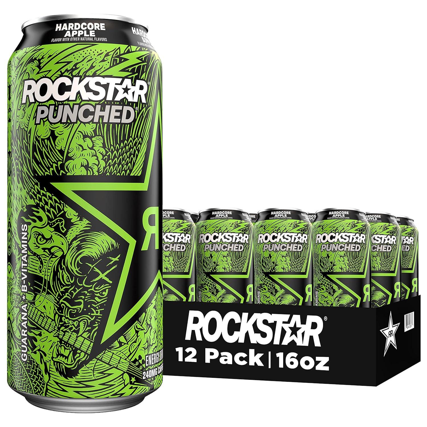 Rockstar Punched Energy Hardcore Apple