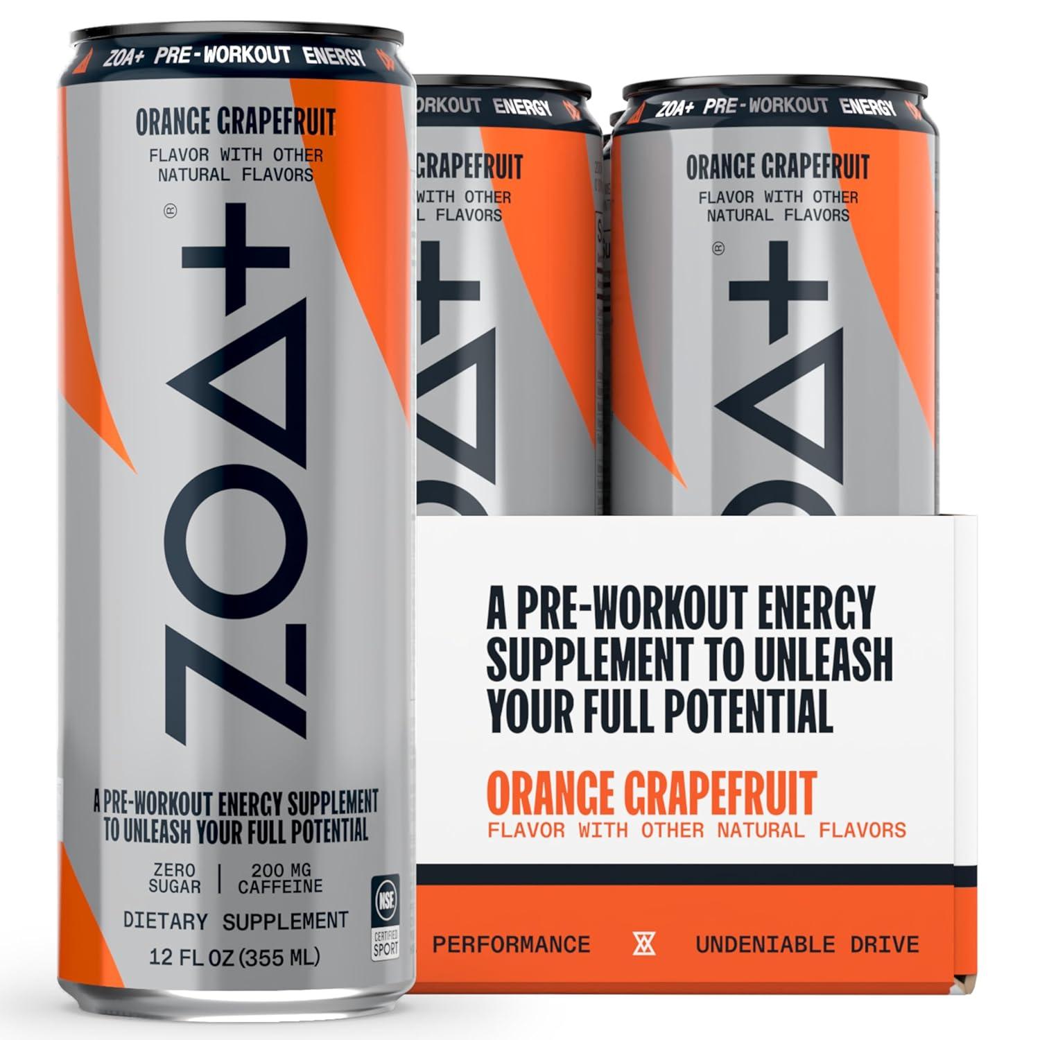ZOA + Preworkout: Orange Grapefruit
