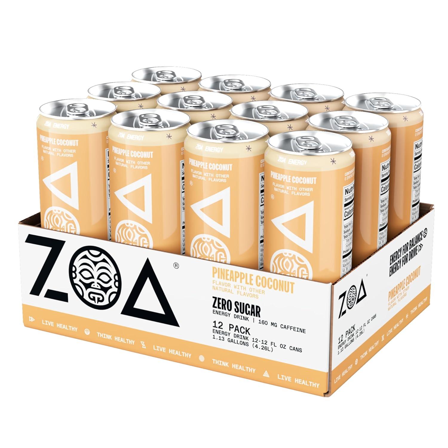 ZOA Energy Pineapple Coconut