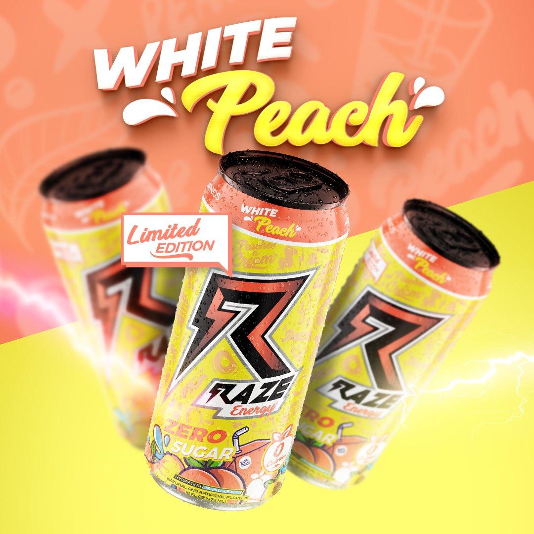 Raze Energy White Peach