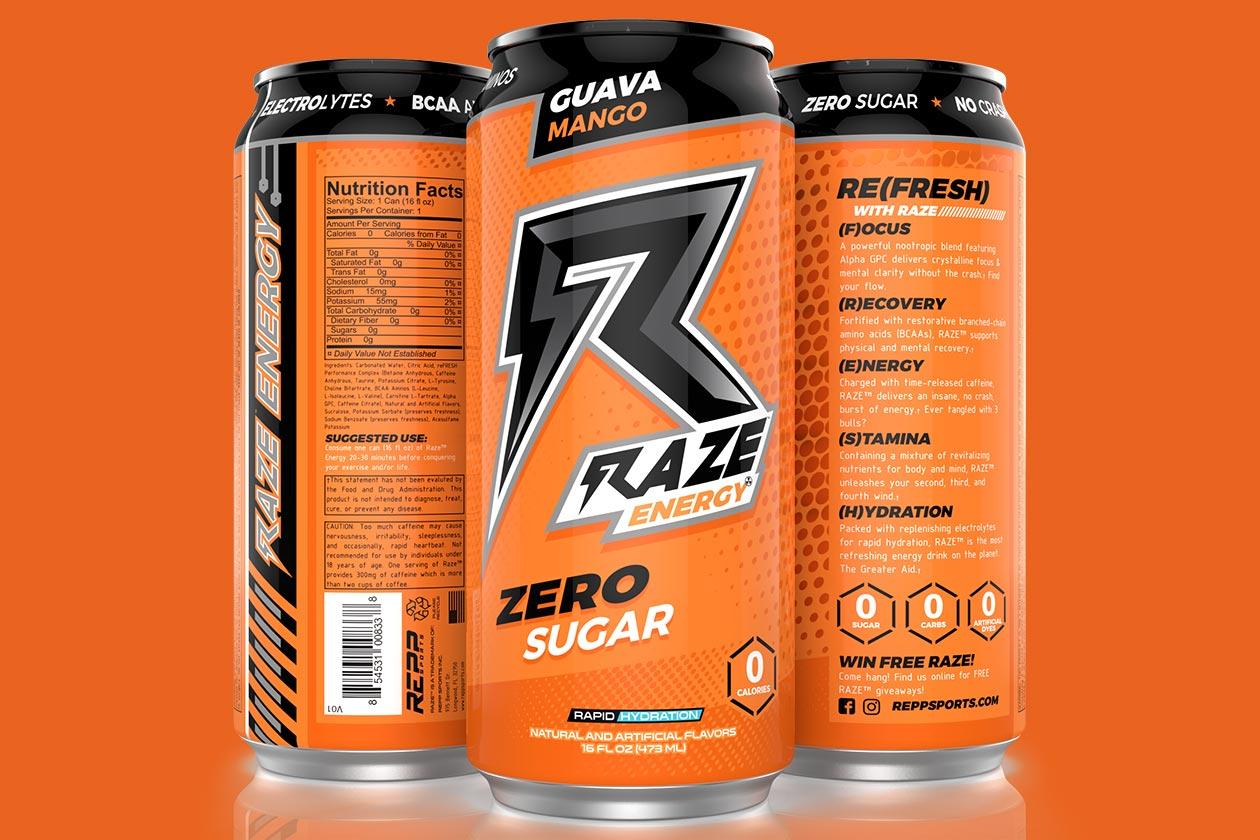 Raze Energy Guava Mango