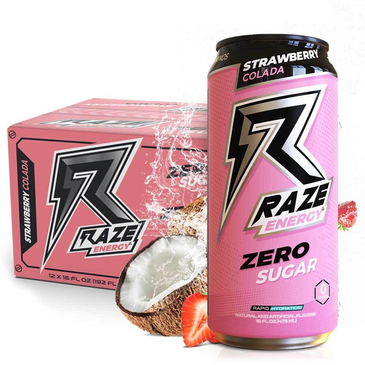 Raze Energy Strawberry Colada