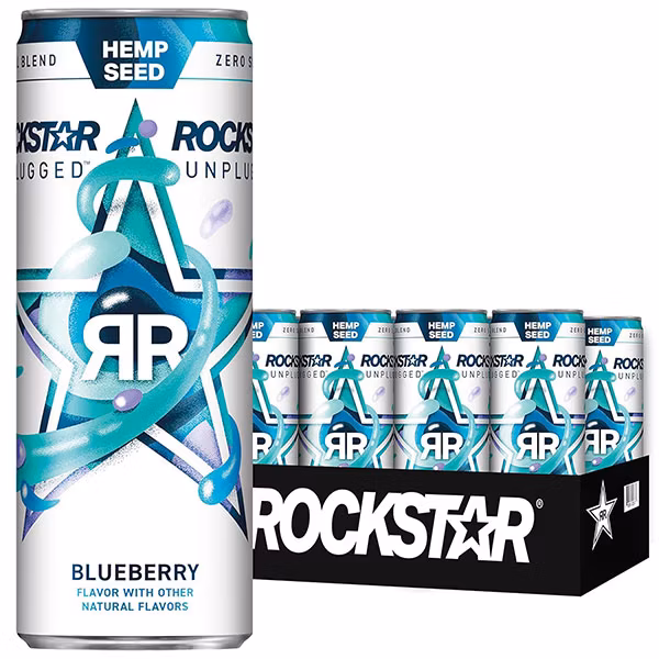 Rockstar Unplugged: Blueberry