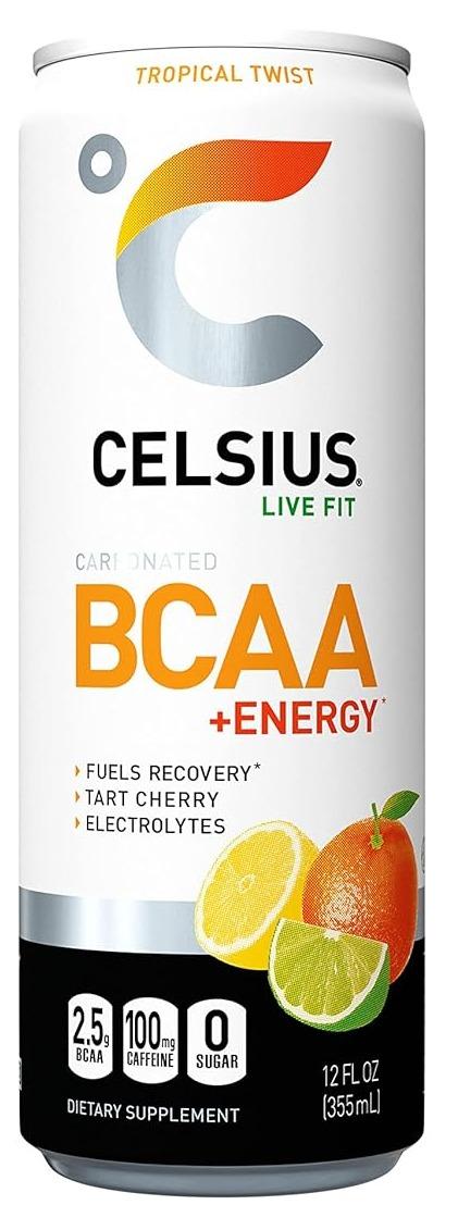 Celsius BCAA Sparkling Tropical Twist