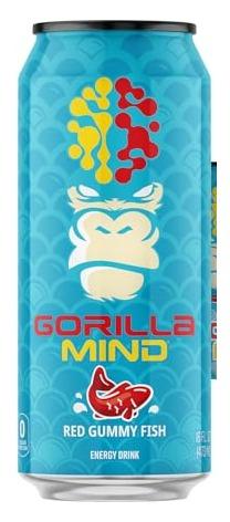 Gorilla Mind Red Gummy Fish