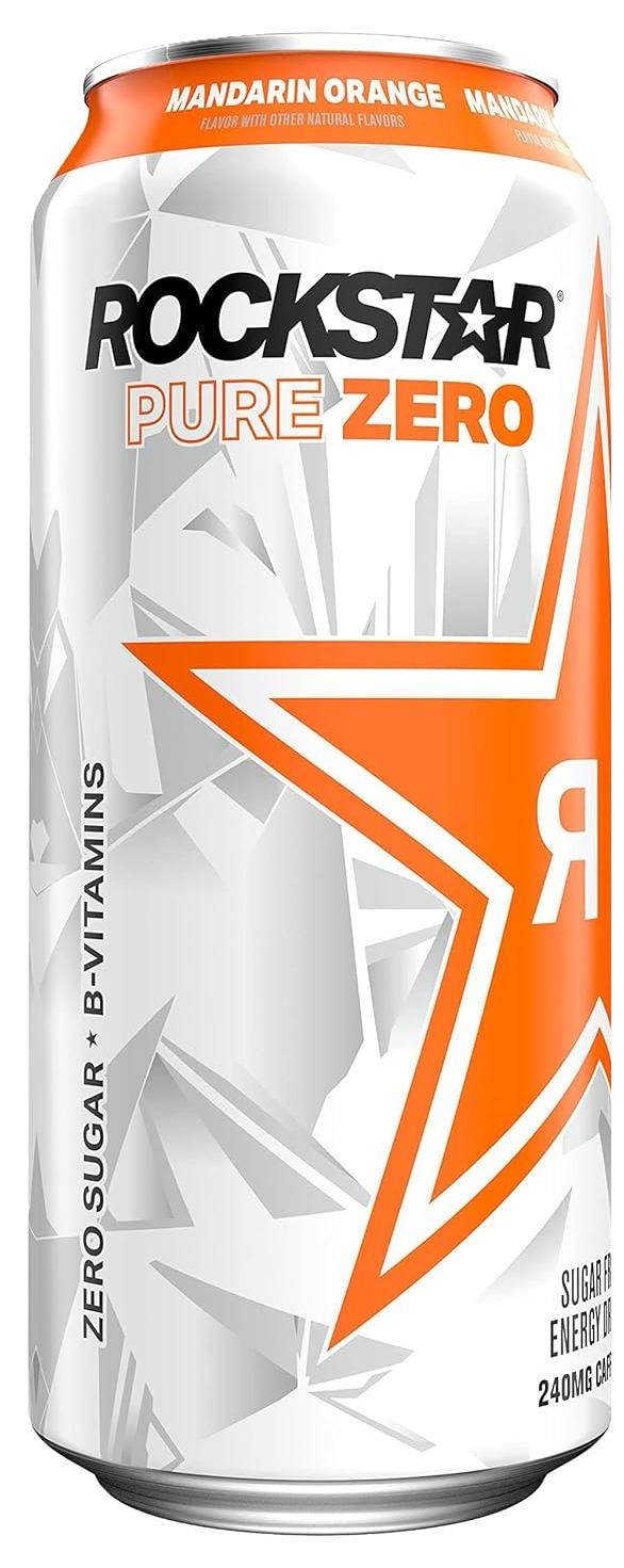 Rockstar Energy Pure Zero Mandarin Orange