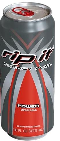 Rip It Power Sharp Citrus can, front