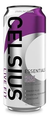 CELSIUS Essentials Sparkling Grape Slush