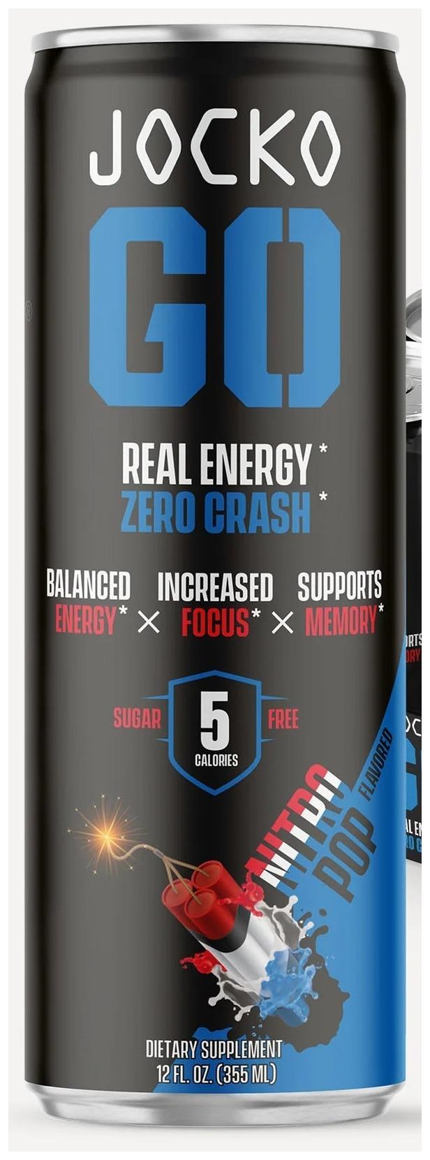 Jocko Fuel GO Nitro Pop can