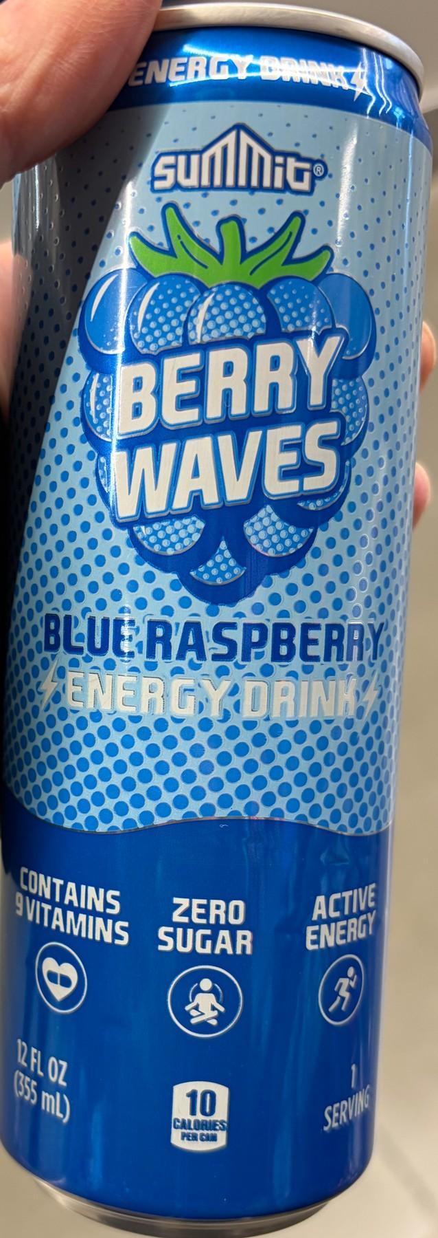 Summit Berry Waves can, front