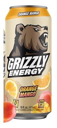 Grizzly Energy Orange Mango