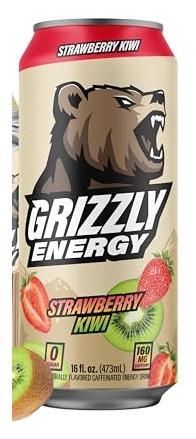 Grizzly Energy Strawberry Kiwi