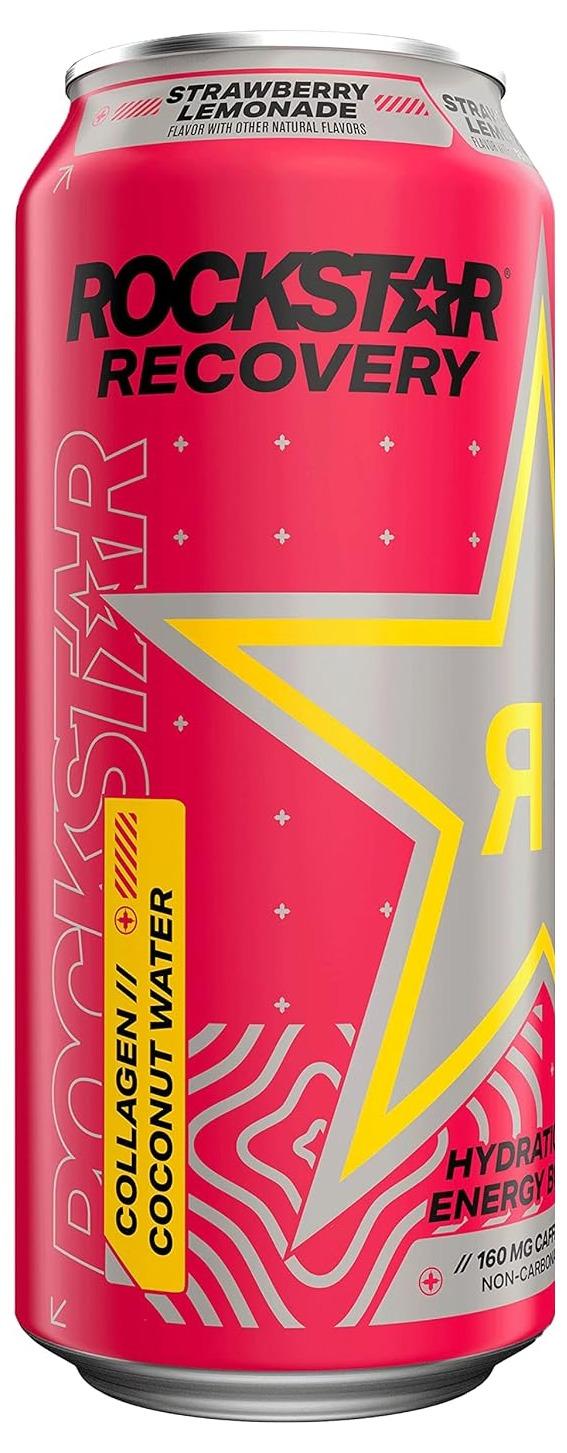 Rockstar Energy Recovery Strawberry Lemonade