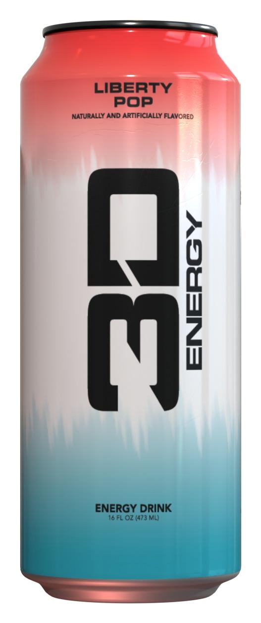 3D Energy Liberty Pop can (2025), front
