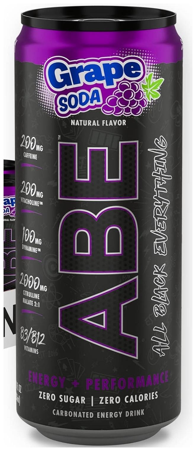 ABE Energy Grape Soda