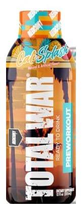 Total War Pre Workout Cali Splash can