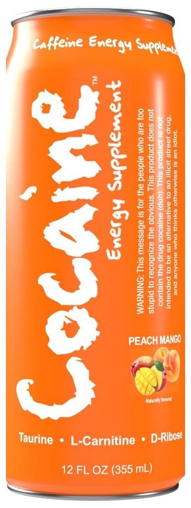 Cocaine Energy Peach Mango