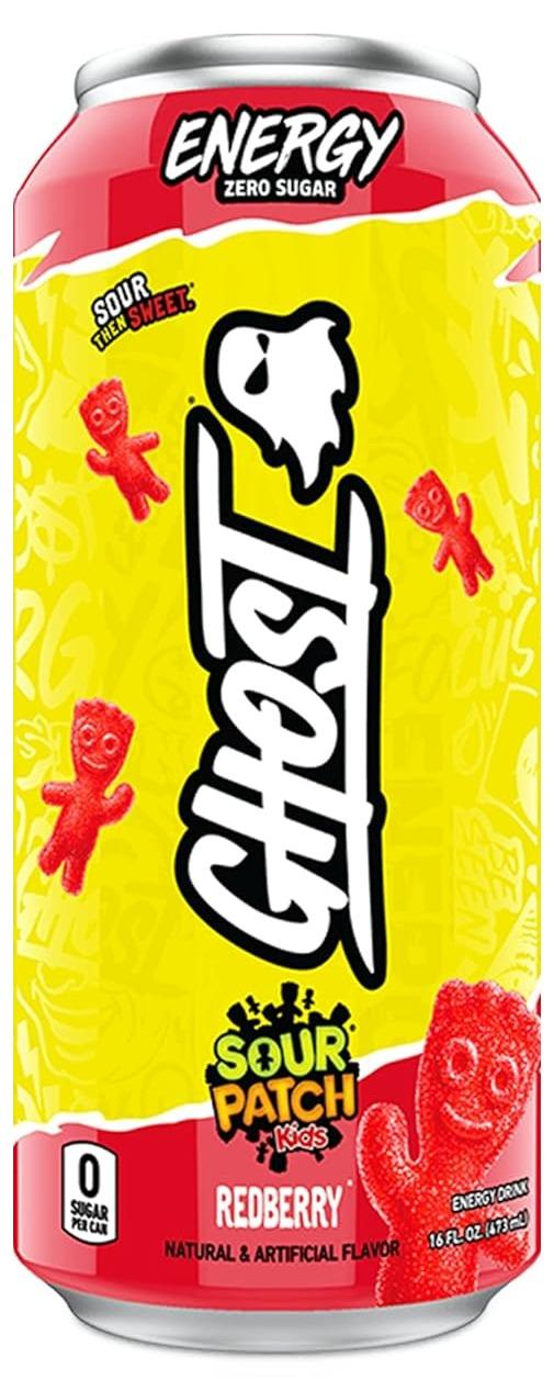 Ghost Sour Patch Kids Redberry
