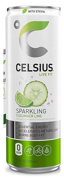 Celsius Sparkling Cucumber Lime