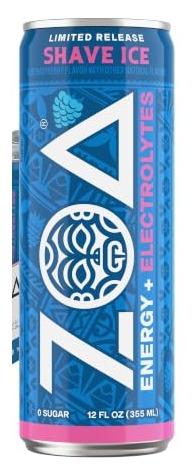 ZOA Energy Blue Raspberry Shave Ice