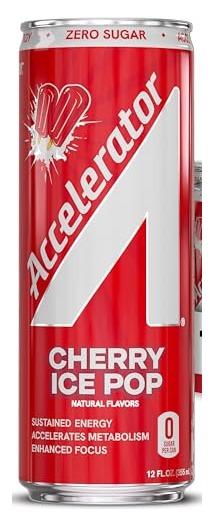 Accelerator Active Cherry Ice Pop
