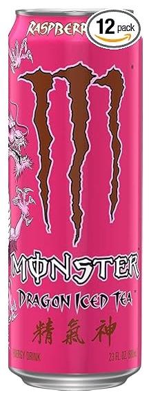 Monster Energy Dragon Iced Raspberry Tea can