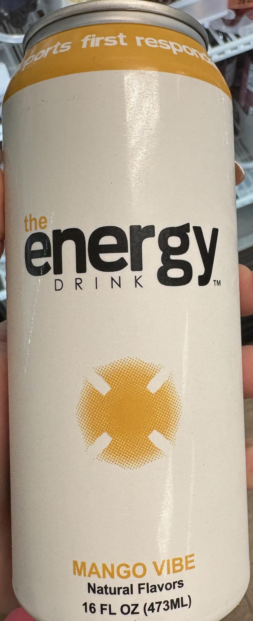 The Energy Drink Mango Vibe