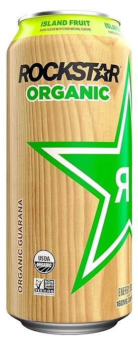 Rockstar Energy Organic Island Fruit