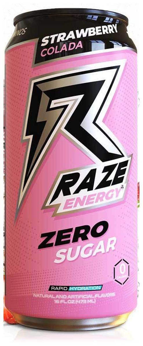 Raze Energy Strawberry Colada