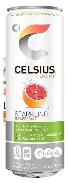 Celsius Stevia Sparkling Grapefruit