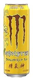 Monster Energy Dragon Iced Lemon Tea can
