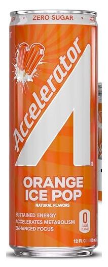 Accelerator Orange Ice Pop