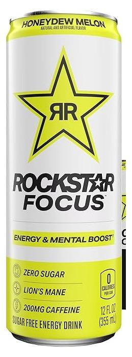 Rockstar Energy Focus Honeydew Melon