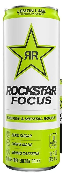Rockstar Energy Focus Lemon Lime
