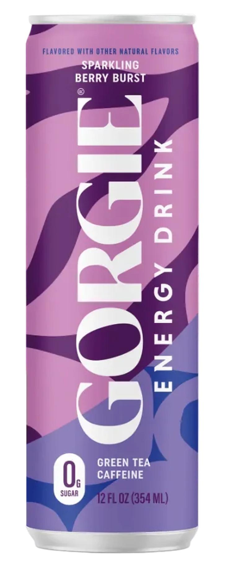 Gorgie Sparkling Berry Burst can, front