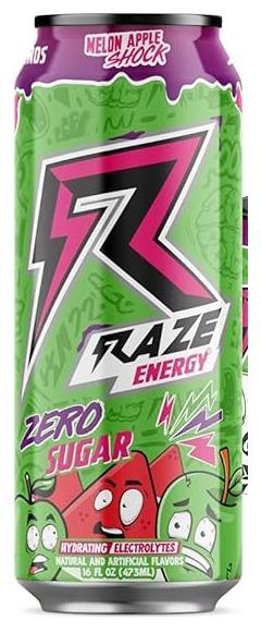 Raze Energy Melon Apple Shock
