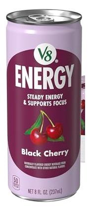 V8 Energy Black Cherry